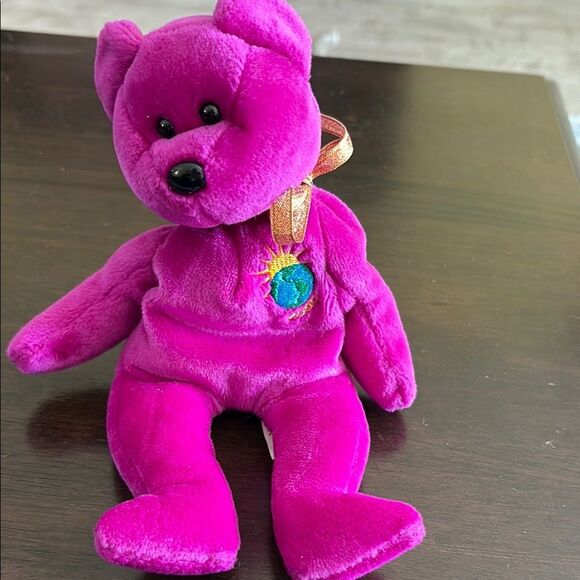 Ty Beanie Baby Millennium Millenium Bear 1999 Retired - Picture 1 of 7